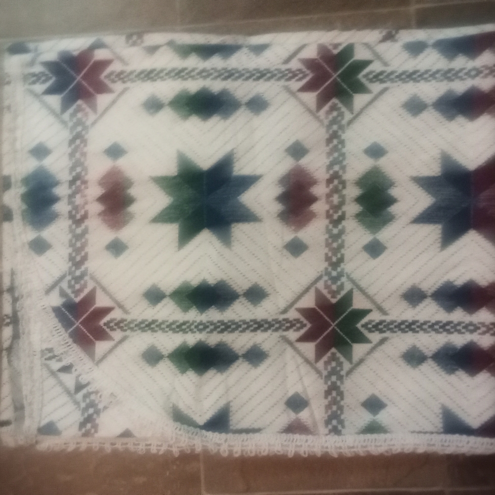 Geometric Patterned Blanket